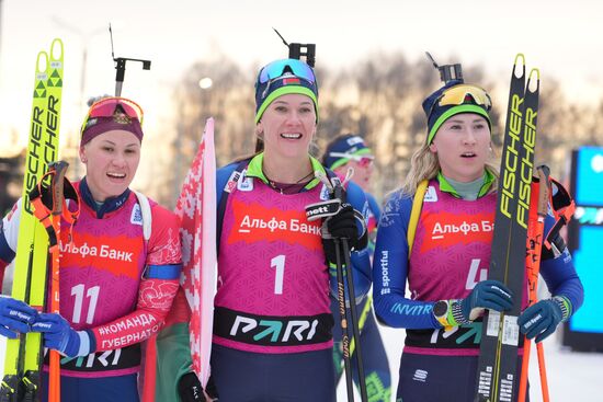 Russia Biathlon Cup Women Super Sprint