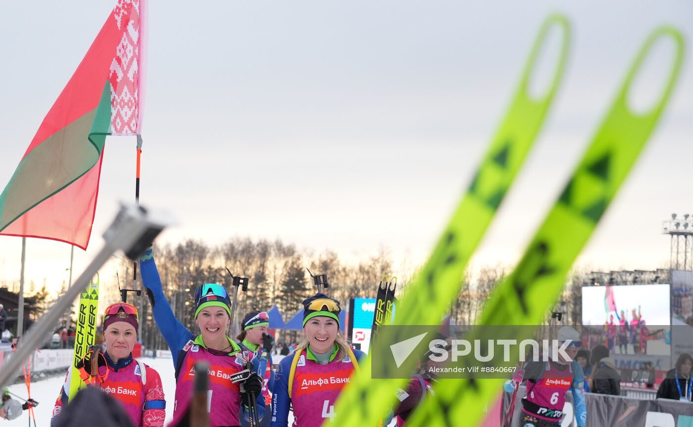 Russia Biathlon Cup Women Super Sprint