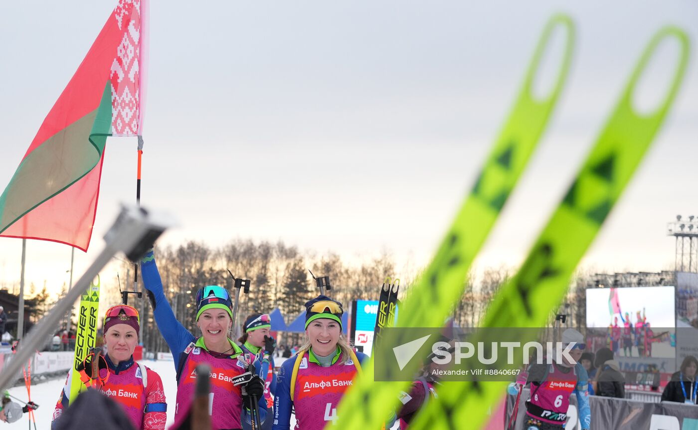 Russia Biathlon Cup Women Super Sprint