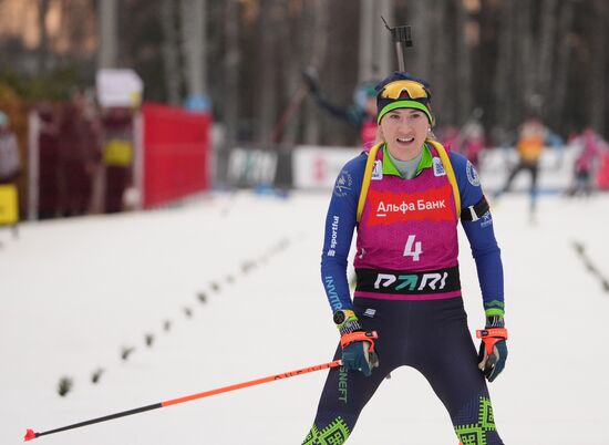 Russia Biathlon Cup Women Super Sprint