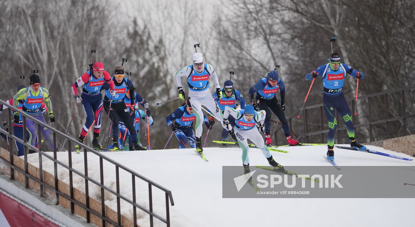 Russia Biathlon Cup Men Super Sprint