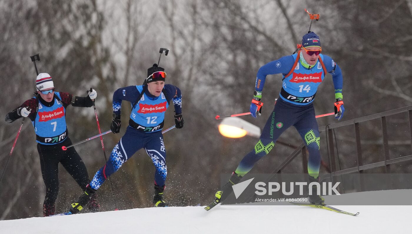 Russia Biathlon Cup Men Super Sprint
