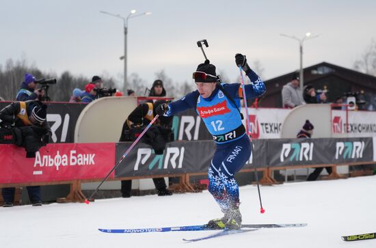 Russia Biathlon Cup Men Super Sprint