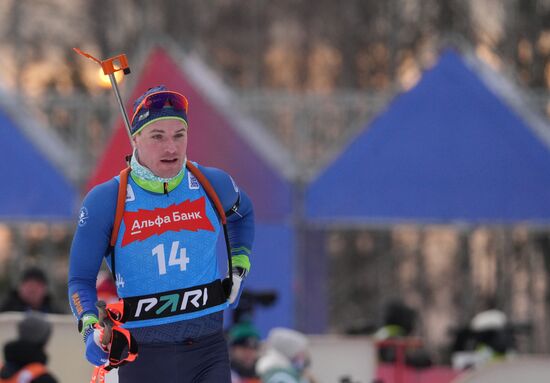 Russia Biathlon Cup Men Super Sprint