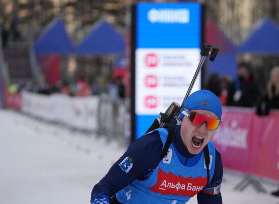 Russia Biathlon Cup Men Super Sprint