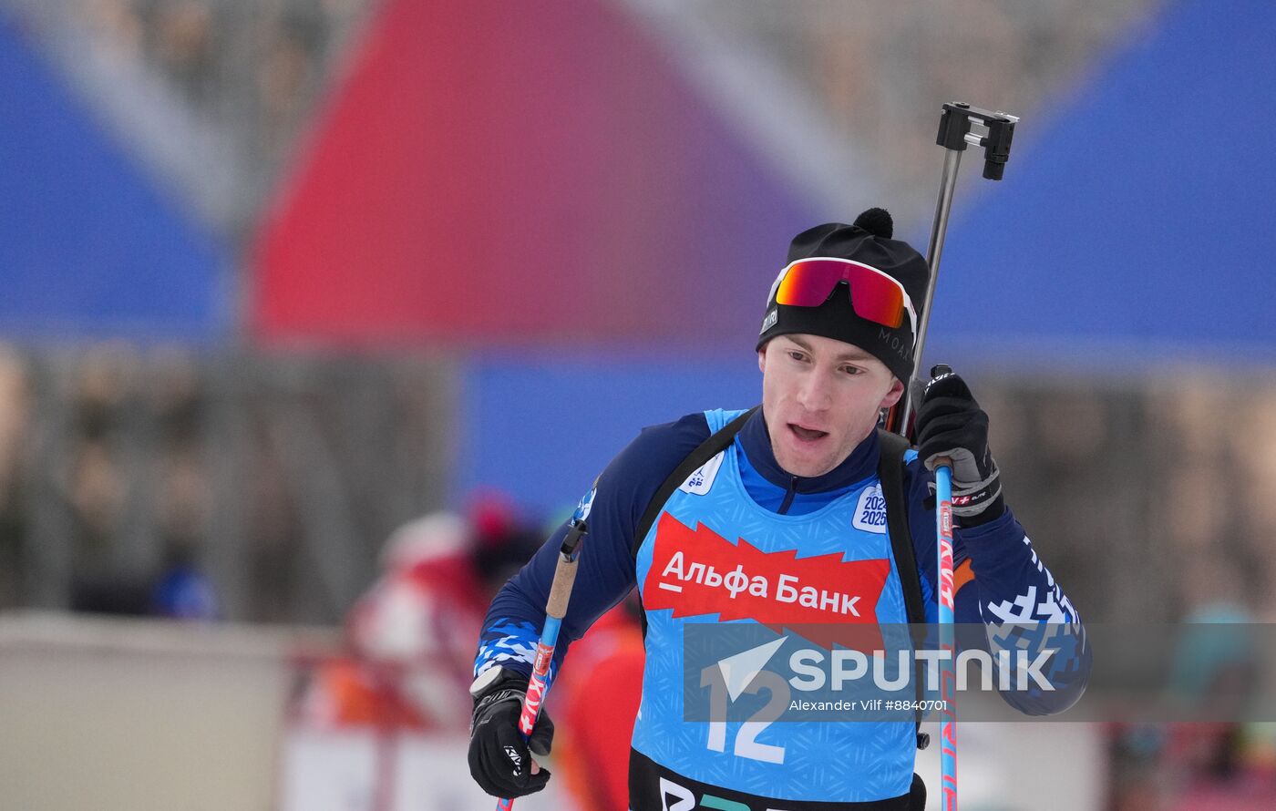 Russia Biathlon Cup Men Super Sprint