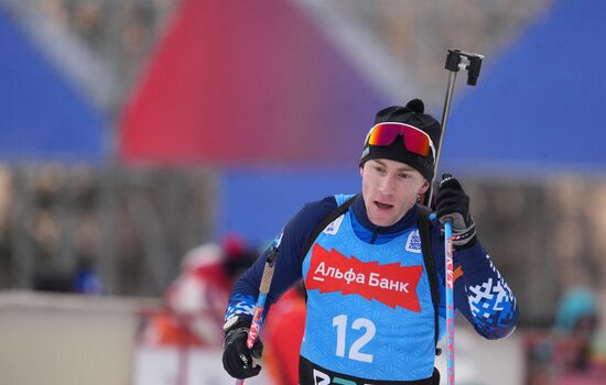 Russia Biathlon Cup Men Super Sprint