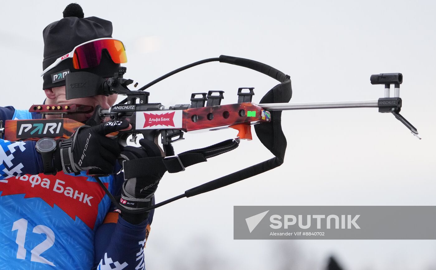 Russia Biathlon Cup Men Super Sprint