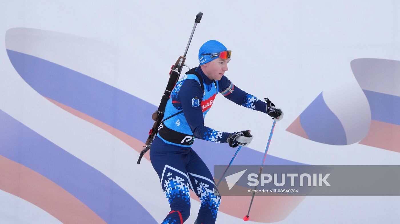 Russia Biathlon Cup Men Super Sprint