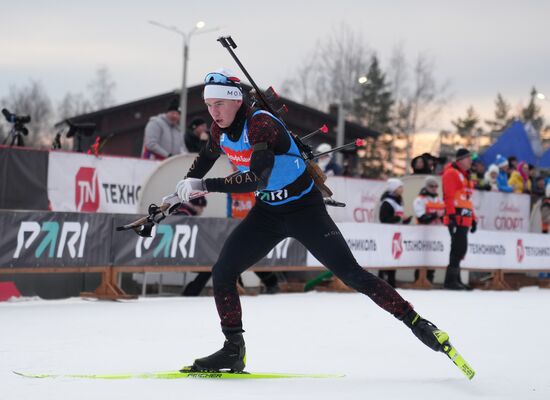 Russia Biathlon Cup Men Super Sprint