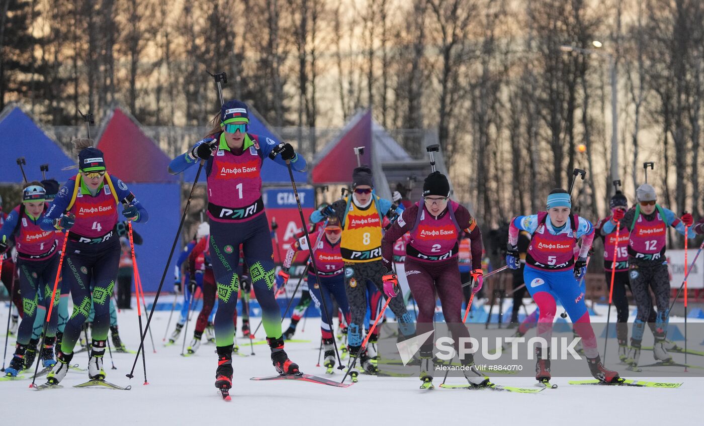 Russia Biathlon Cup Women Super Sprint