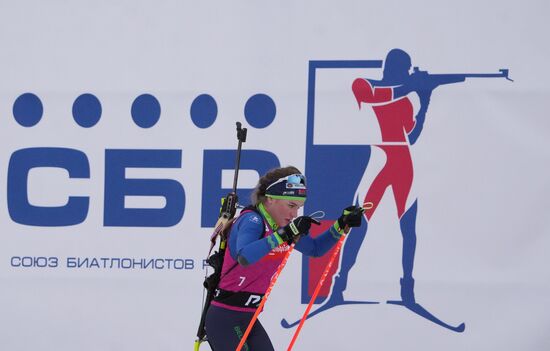 Russia Biathlon Cup Women Super Sprint