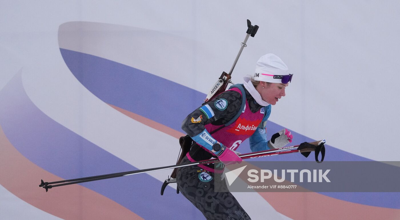 Russia Biathlon Cup Women Super Sprint