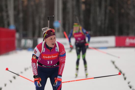 Russia Biathlon Cup Women Super Sprint