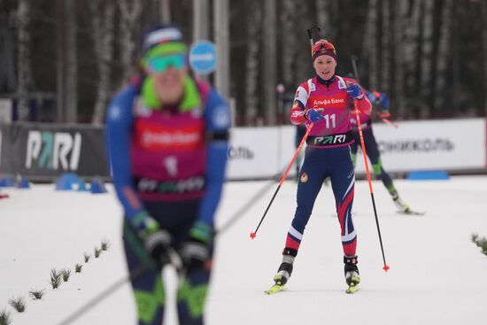 Russia Biathlon Cup Women Super Sprint