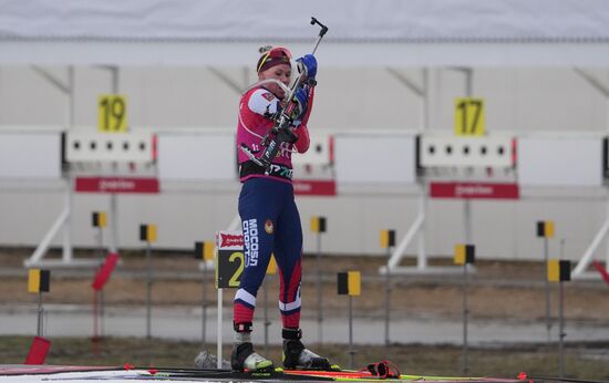 Russia Biathlon Cup Women Super Sprint