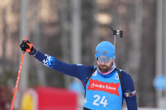 Russia Biathlon Cup Men Super Sprint