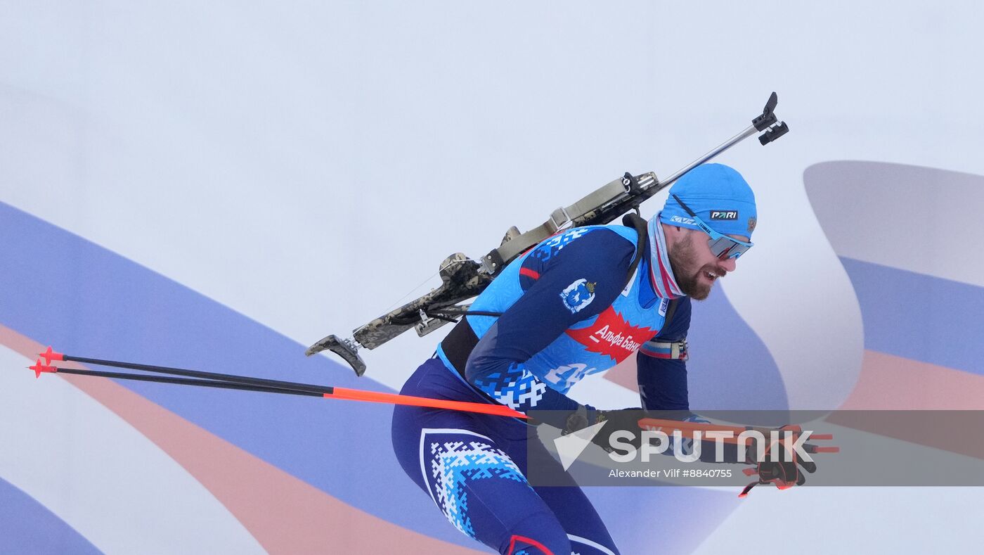 Russia Biathlon Cup Men Super Sprint