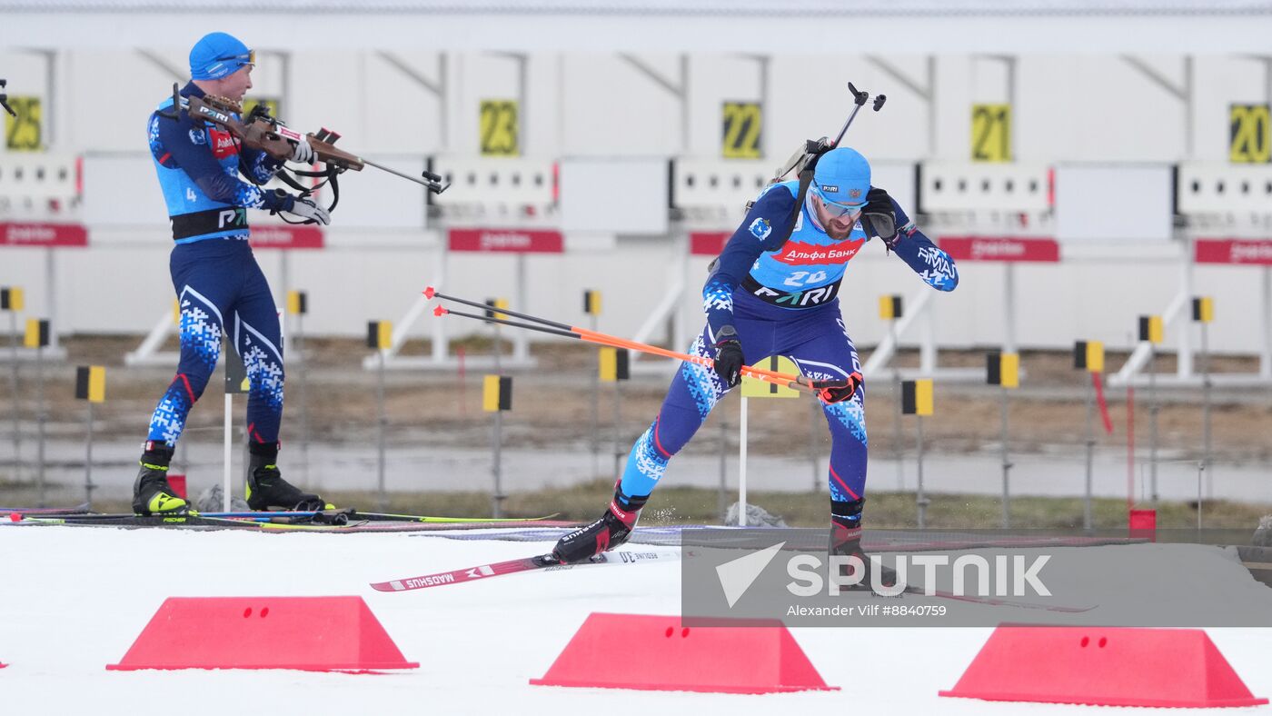 Russia Biathlon Cup Men Super Sprint