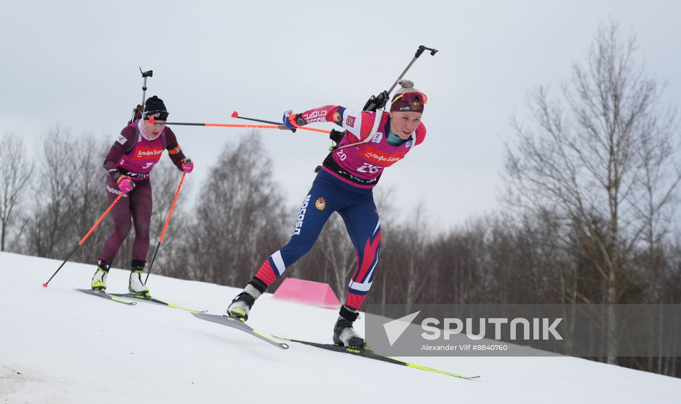 Russia Biathlon Cup Women Super Sprint