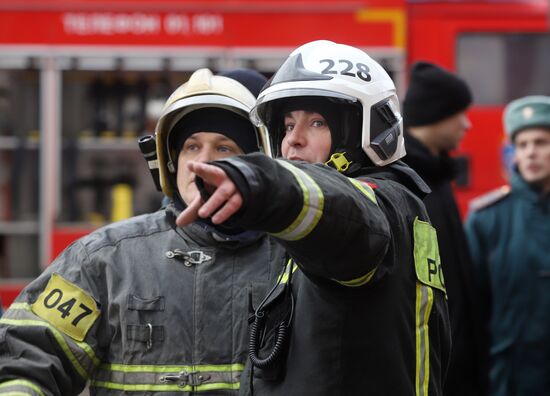 Russia Military Hospital Fire