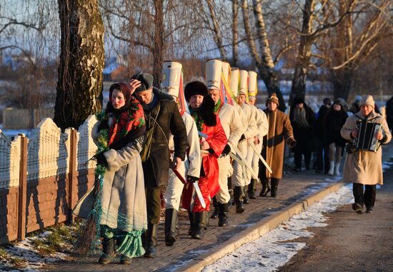 Belarus Julian Calendar New Year Celebration