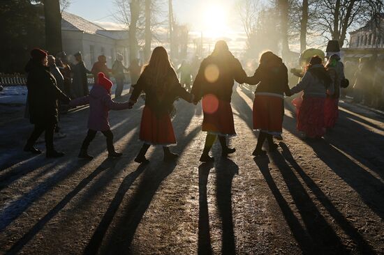 Belarus Julian Calendar New Year Celebration