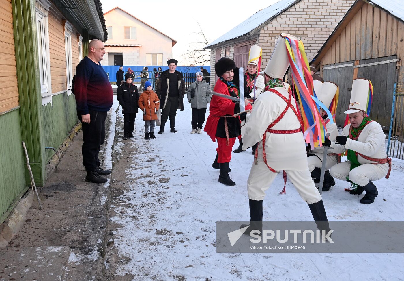 Belarus Julian Calendar New Year Celebration