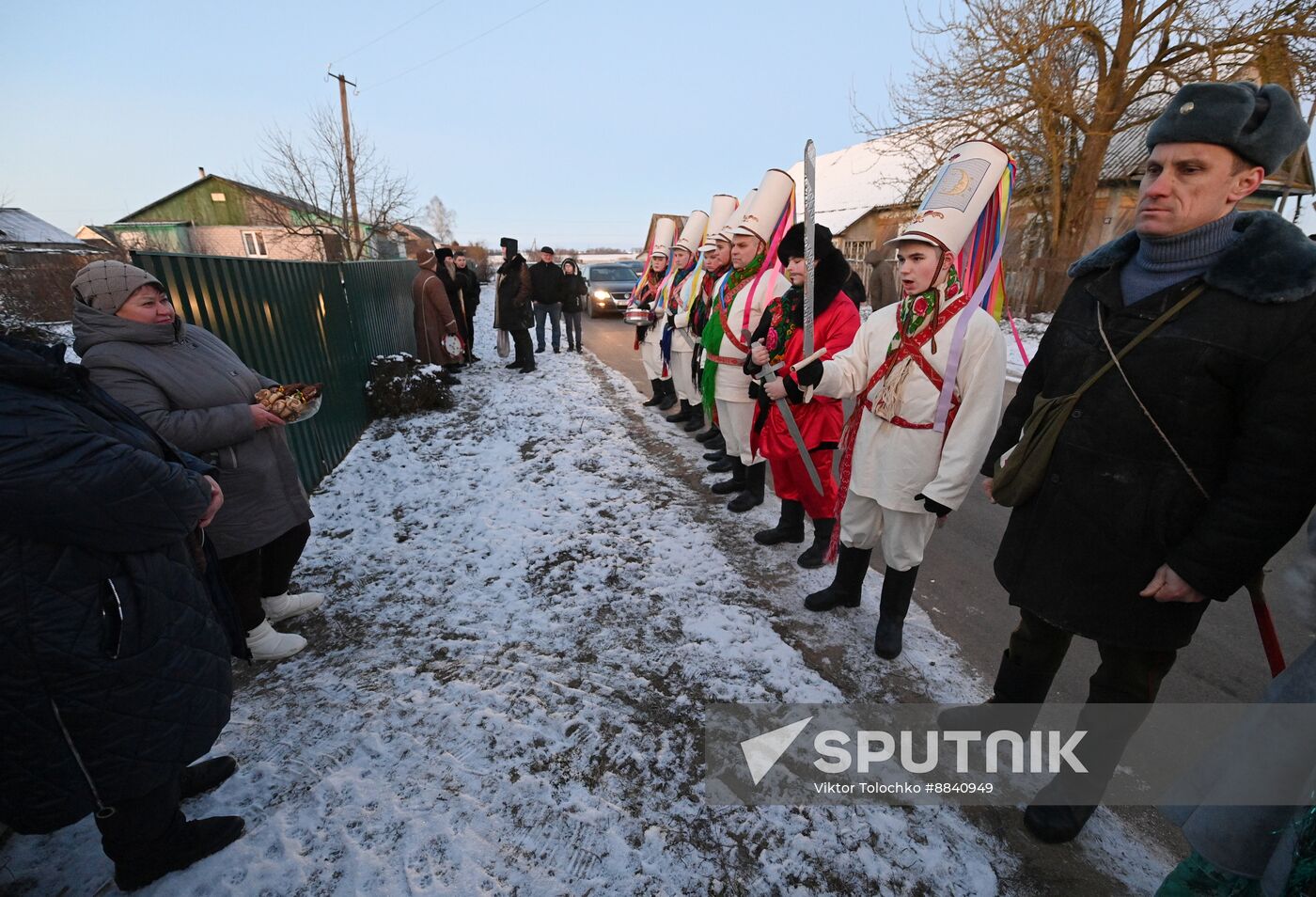 Belarus Julian Calendar New Year Celebration