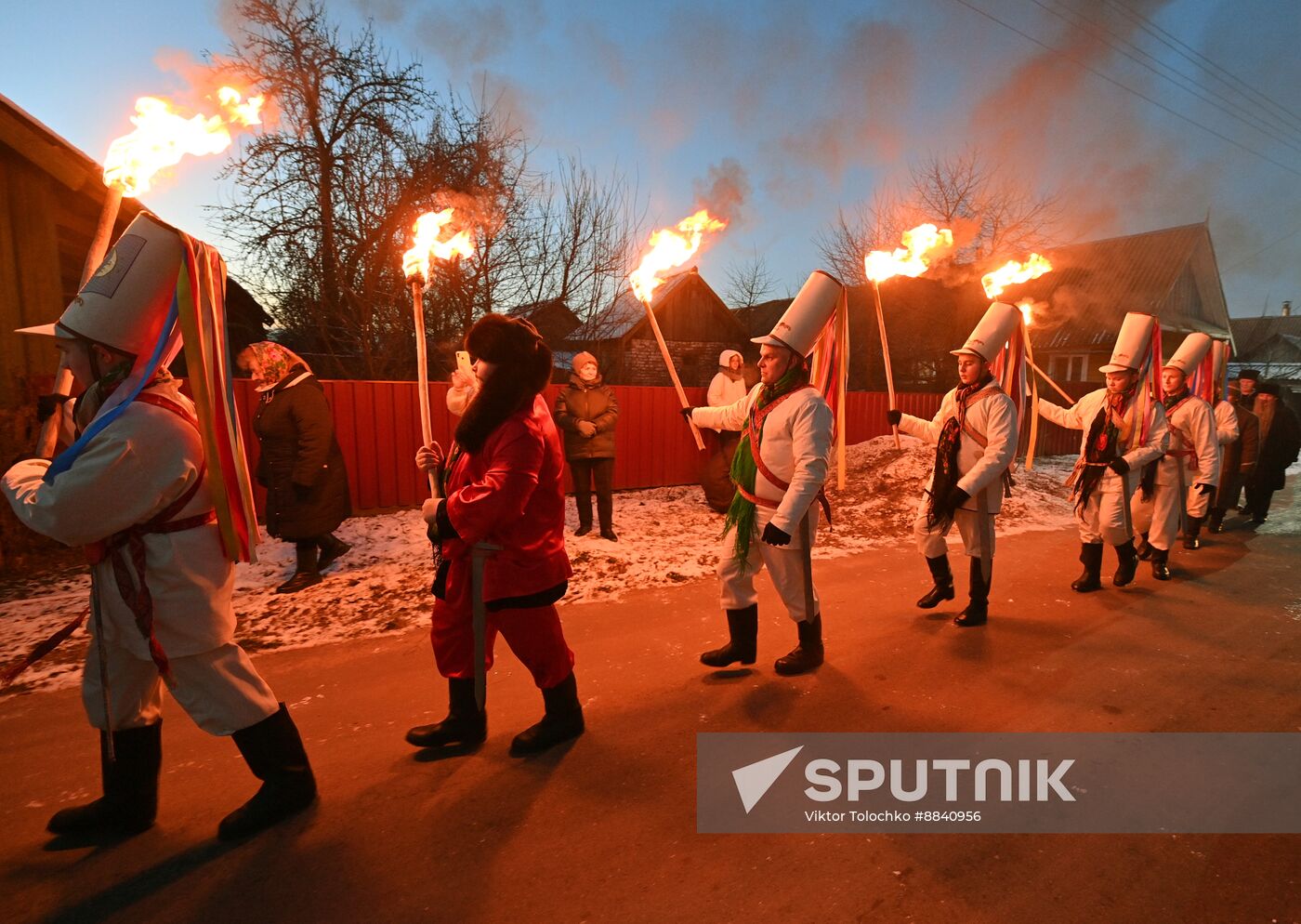 Belarus Julian Calendar New Year Celebration