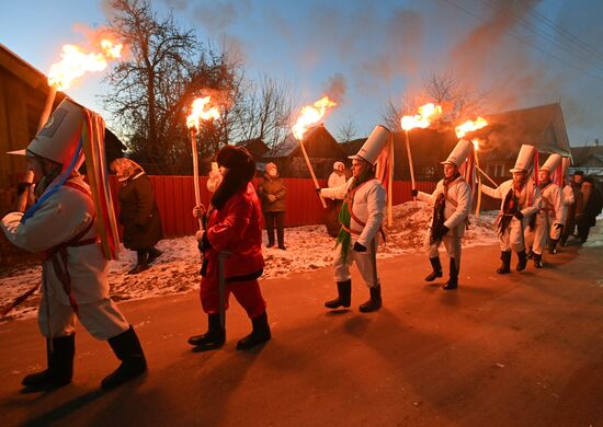 Belarus Julian Calendar New Year Celebration