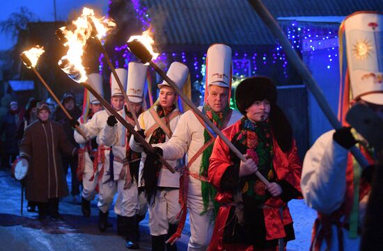 Belarus Julian Calendar New Year Celebration