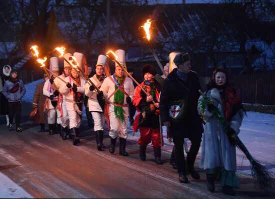 Belarus Julian Calendar New Year Celebration