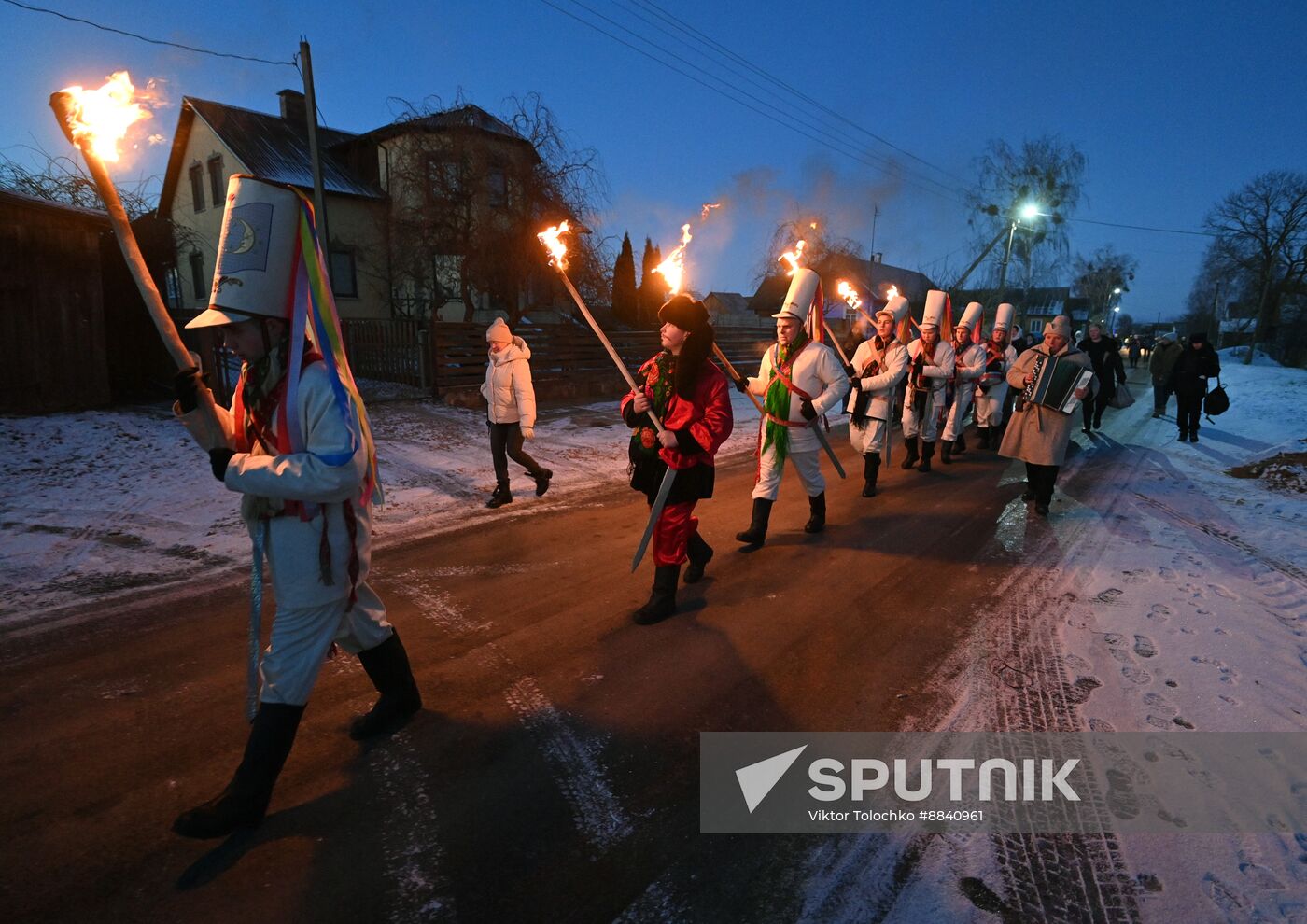 Belarus Julian Calendar New Year Celebration