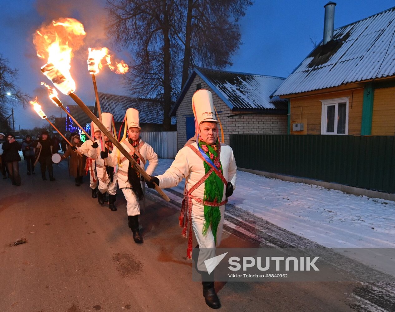 Belarus Julian Calendar New Year Celebration