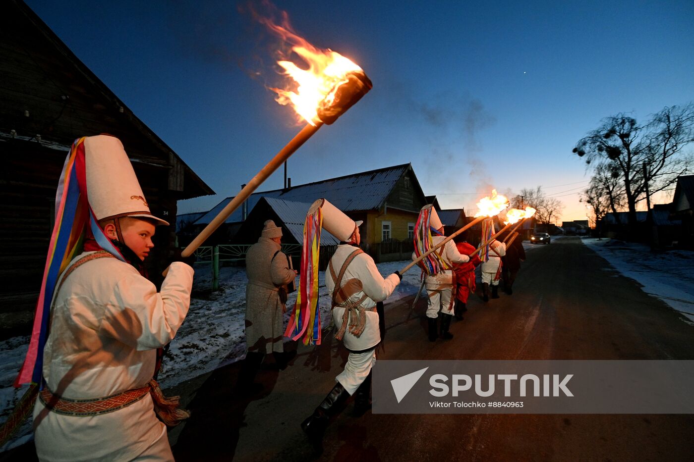 Belarus Julian Calendar New Year Celebration