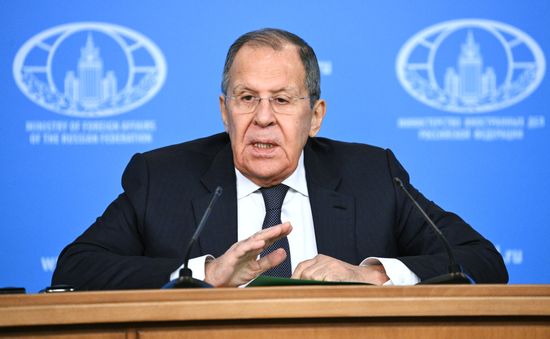 Russia Foreign Minister News Conference
