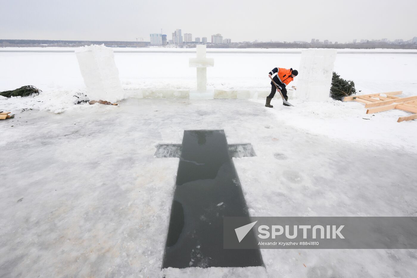 Russia Religion Epiphany Preparations