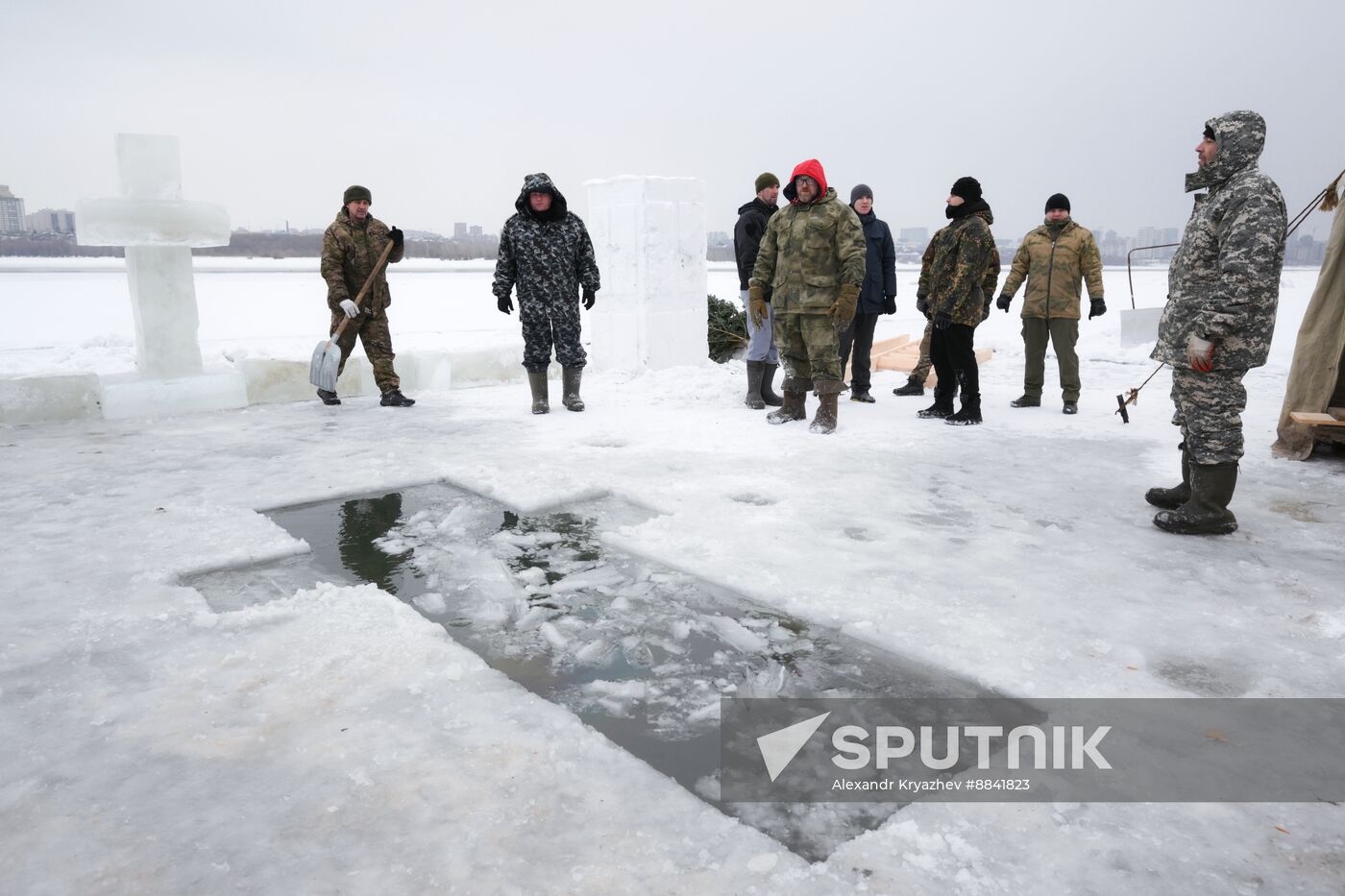 Russia Religion Epiphany Preparations