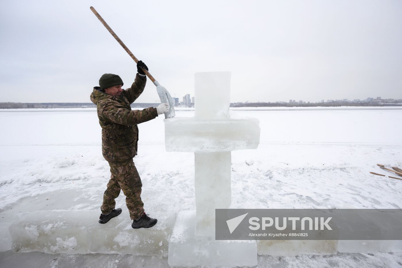 Russia Religion Epiphany Preparations