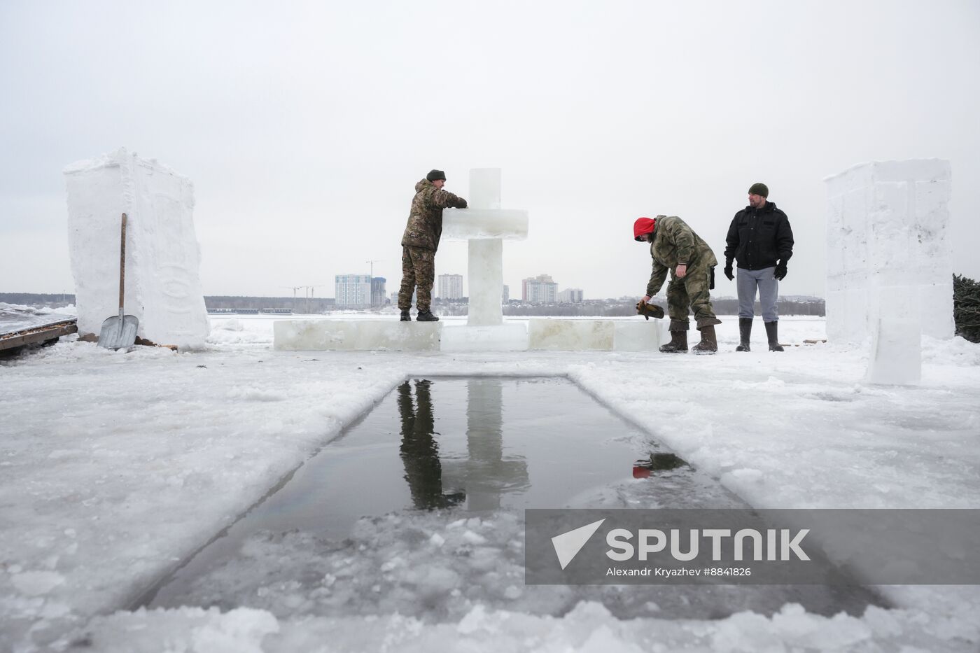 Russia Religion Epiphany Preparations