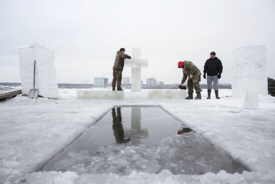 Russia Religion Epiphany Preparations