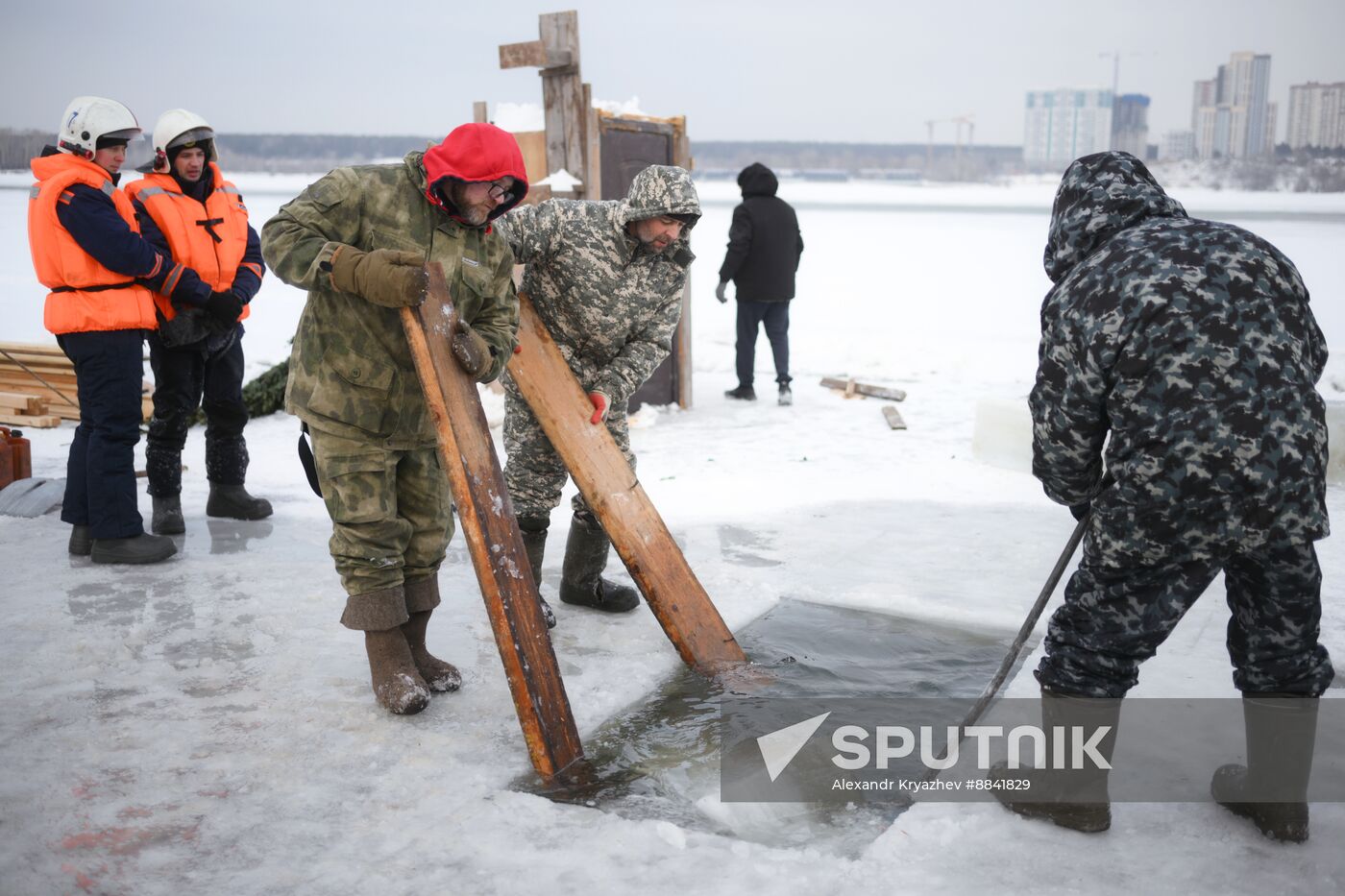 Russia Religion Epiphany Preparations