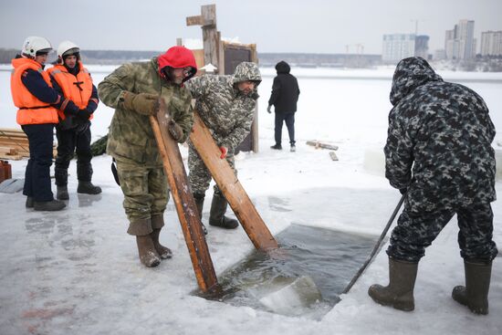 Russia Religion Epiphany Preparations