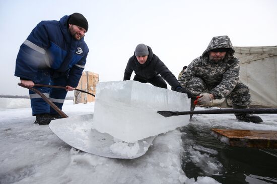 Russia Religion Epiphany Preparations