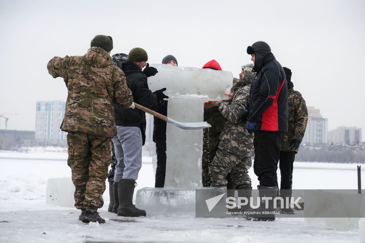 Russia Religion Epiphany Preparations