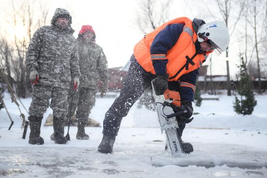 Russia Religion Epiphany Preparations