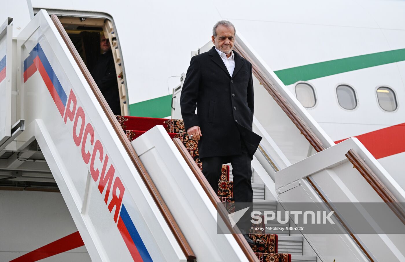 Russia Iran Arrival