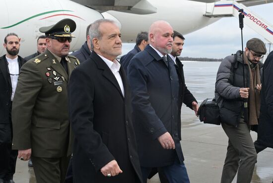 Russia Iran Arrival