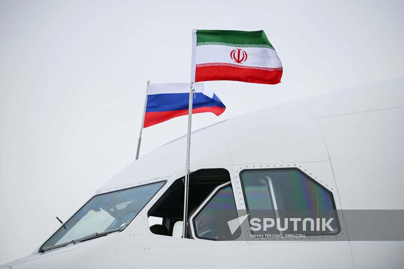 Russia Iran Arrival